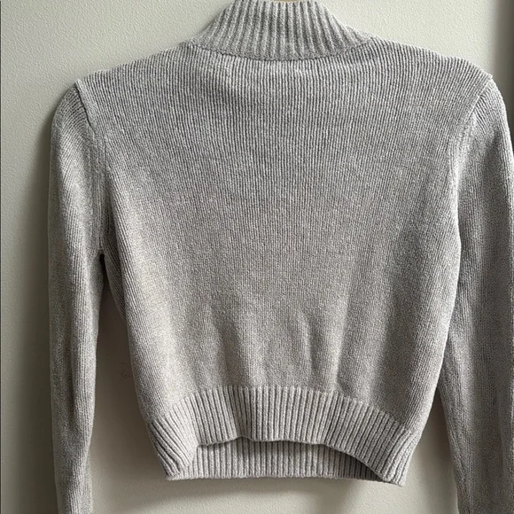 Wilfred Gray Ribbed Sweater - Picture 2 of 3